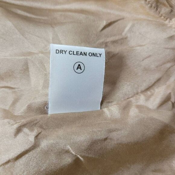 Twelfth Street by Cynthia Vincent bronze gold metallic dress strapless corset mi - Picture 12 of 14